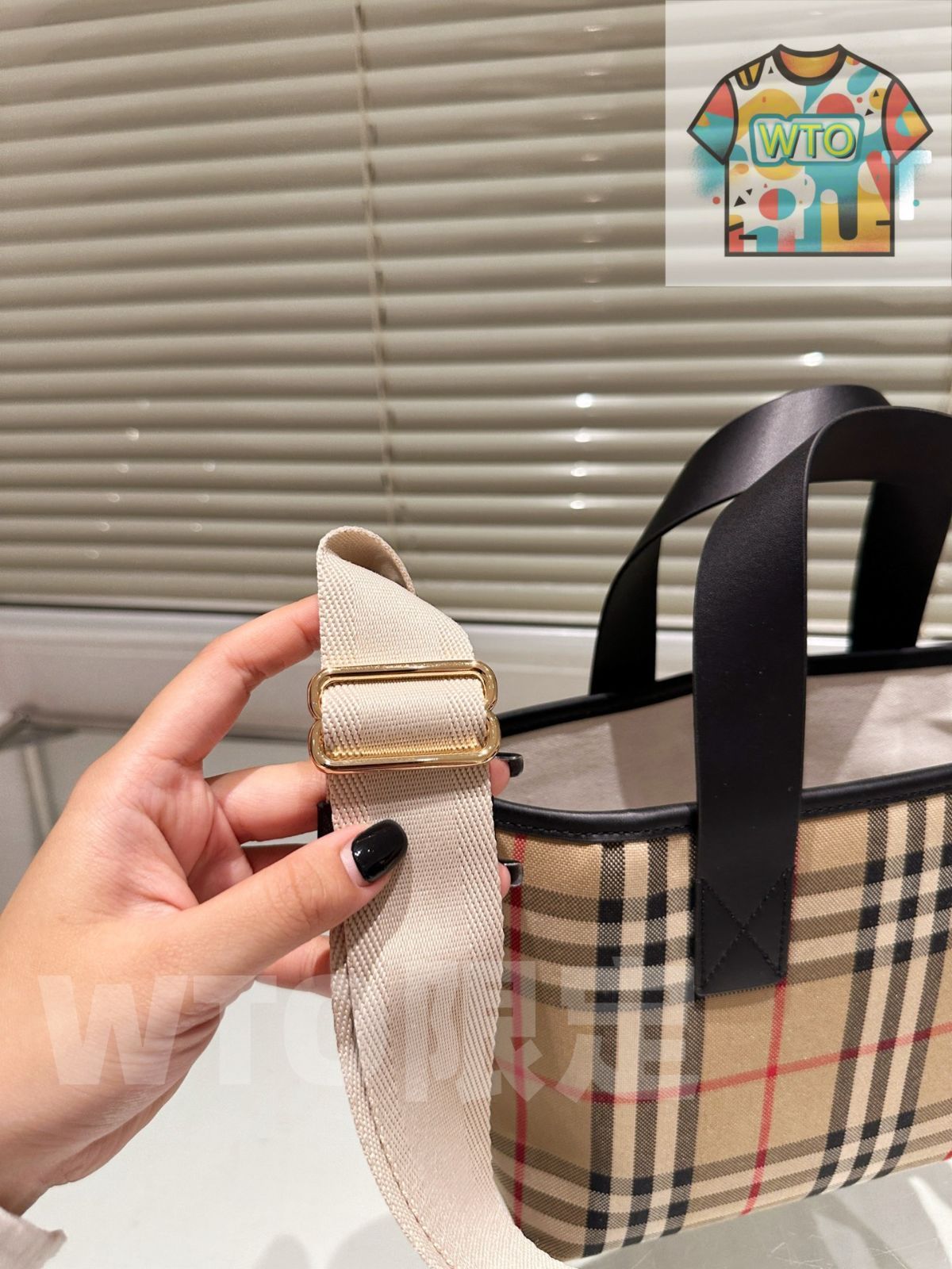 WTO通販 Burberry Classic Tote Bag バーバリー クラシック トートバッグ-WTO輸入-YUX68