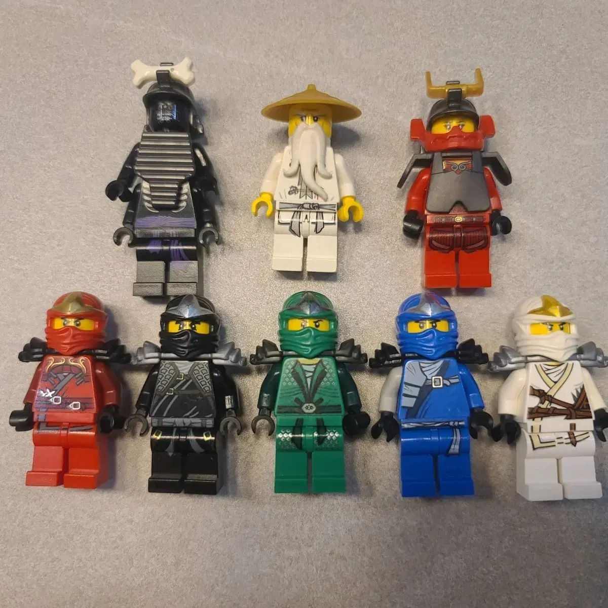 LEGOブロックニンジャゴー zx ミニフィギュア 8種 まとめ