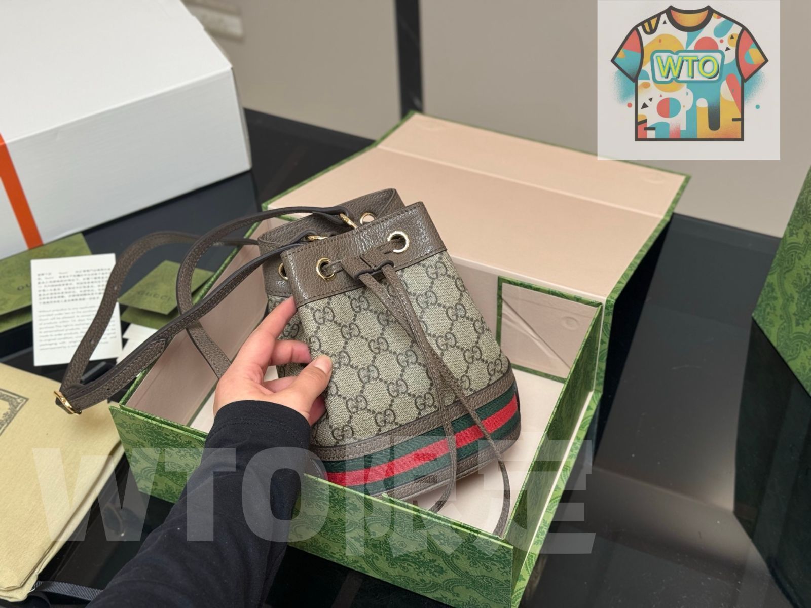 WTO通販 GUCCI Ophidia グッチ オフィディア バケットバッグ-WTO輸入-CSS78