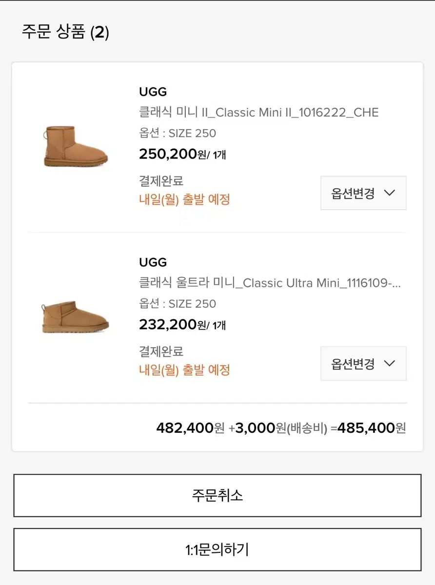 UGG アメリカUGG クラシックミニ2