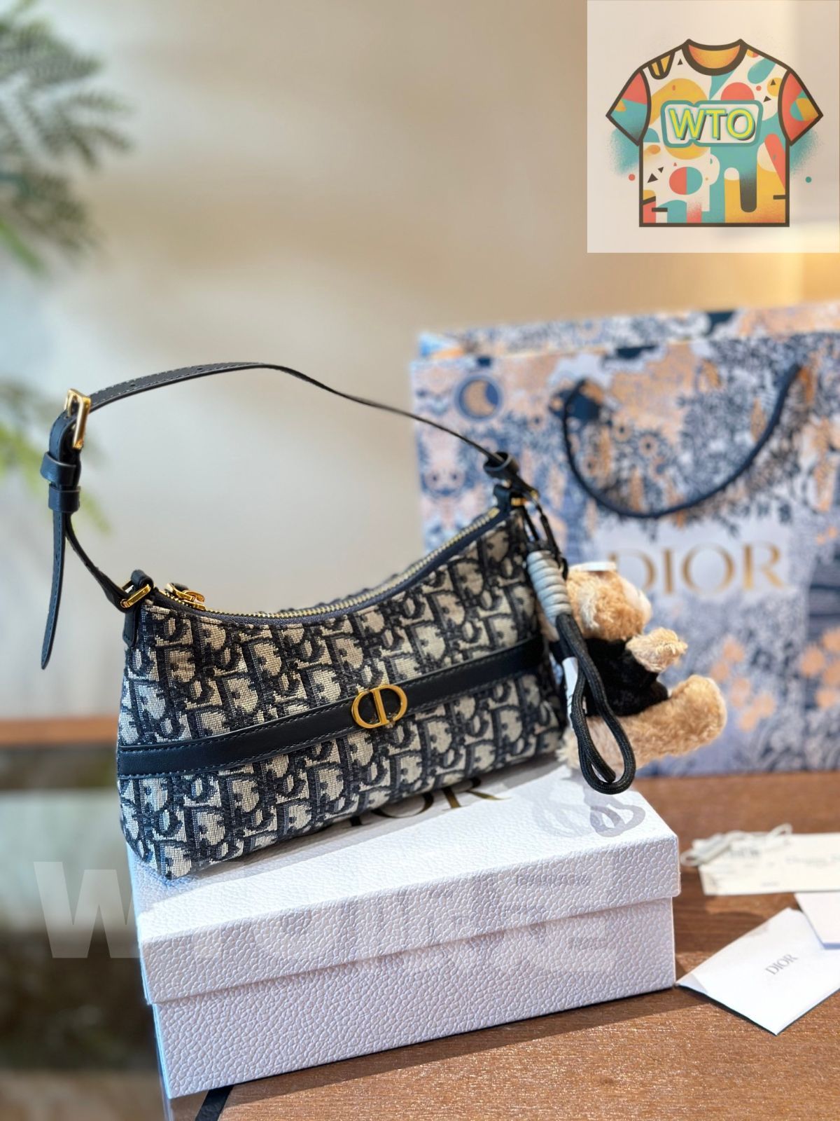 WTO通販 Dior ディオール ニュー アームピッチ ホボ バッグ-WTO輸入-NUV41