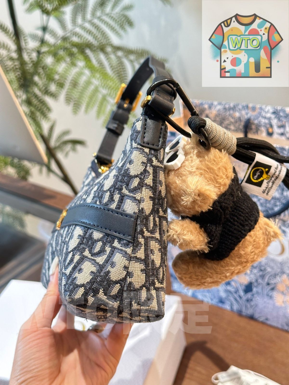  WTO通販 Dior ディオール ニュー アームピッチ ホボ バッグ-WTO輸入-NUV 41 ショルダーバッグ ショルダーバッグ