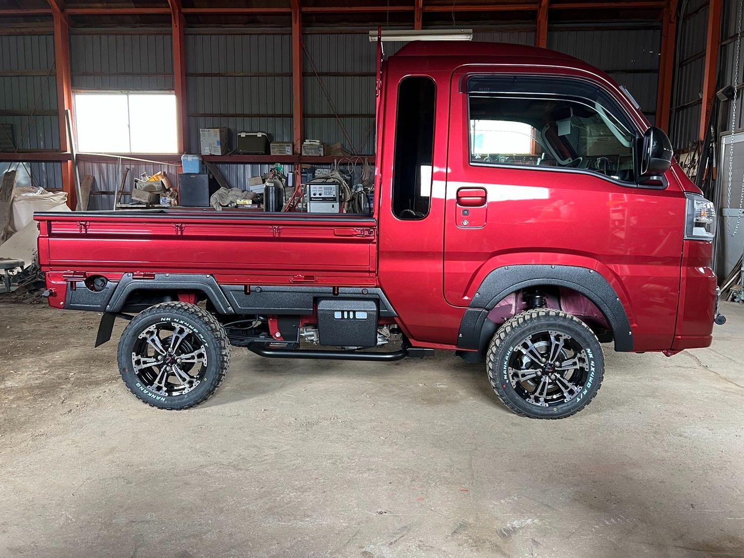 スバルS500J S510J サンバー トラック ジャンボ ２インチリフトアップ スバルS500J S510J サンバー トラック ジャンボ 2インチリフトアップ