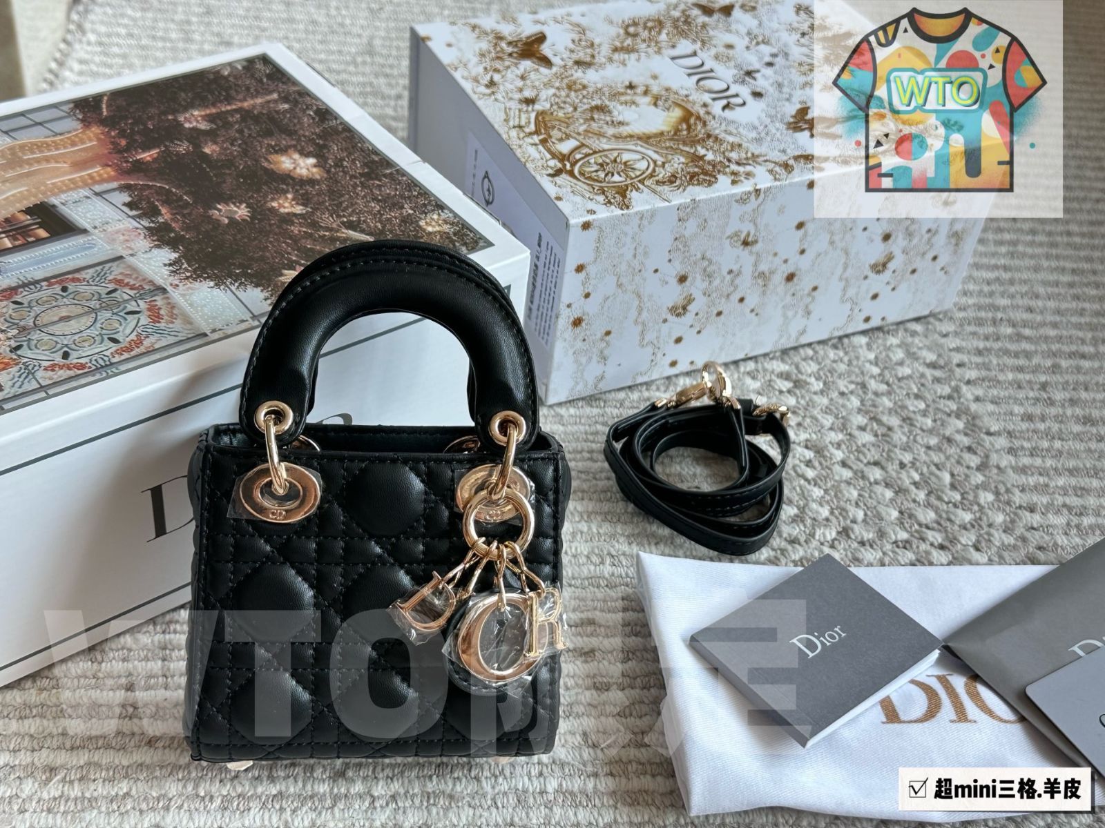 WTO通販 Dior Lady Dior ディオール レディー ディオール ミニ-WTO輸入-DUS54