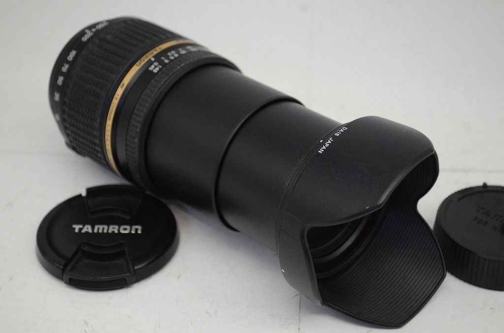  TAMRON AF 18 250 mm F 3 5 6 Di II LD Aspherical IF MACRO A Nikon Fマウント APS C フード付 251021 u レンズ(ズーム) カメラ