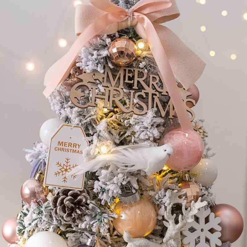 クリスマスツリー 卓上 小型 DIY クリスマス 飾り オーナメント おしゃれ かわいい インテリア PVC製 ピンク シャンパンゴールド レッド グ