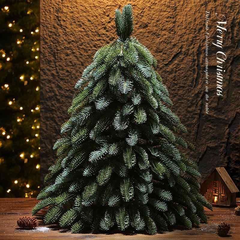クリスマスツリー 卓上 30cm 45cm 60cm PE製 ノーブルファー 裸木 ミニクリスマスツリー クリスマス飾り デコレーション