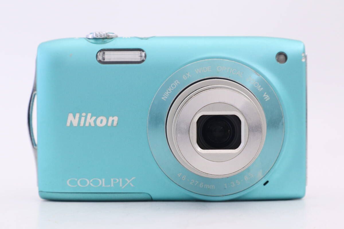 Nikon COOLPIX S3300 ニコン コンパクトデジタルカメラ ブルー f10981