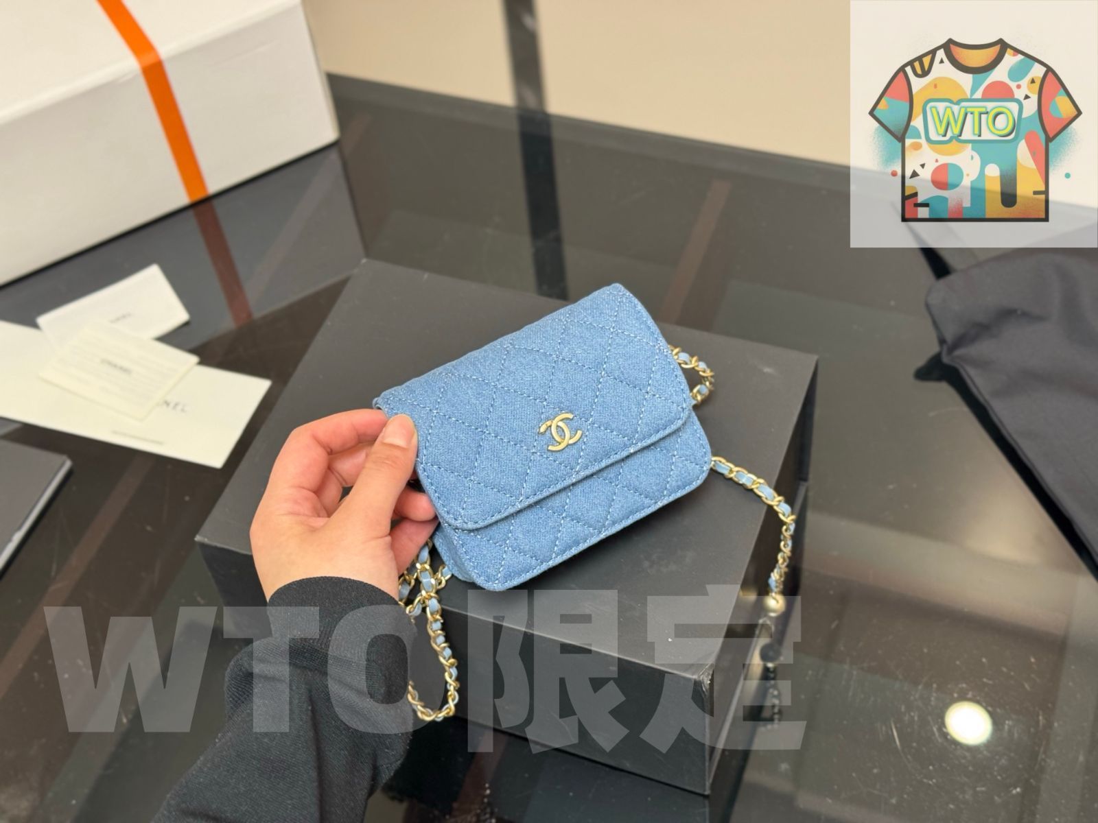 WTO通販 Chanel Mini Denim WOC シャネル ミニ デニム ウォック-WTO輸入-EKZ98