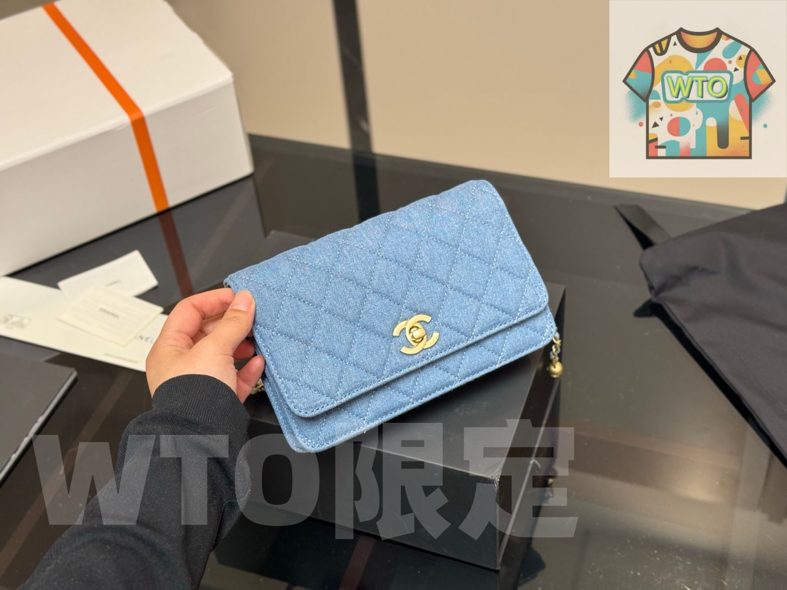 WTO通販 Chanel G Ball WOC シャネル ゴールドボール ウォック-WTO輸入-RAM33