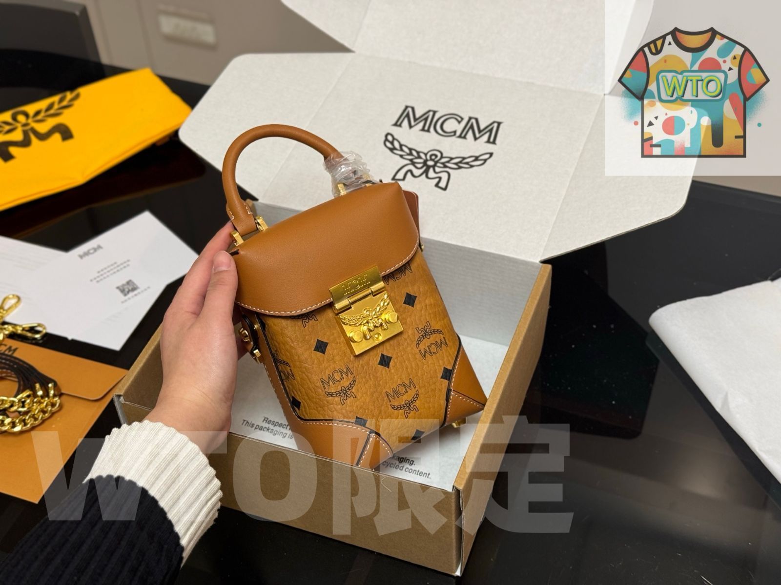 WTO通販 Cute MCM キュートエムシーエム ポテトチップスバッグ-WTO輸入-YMK11