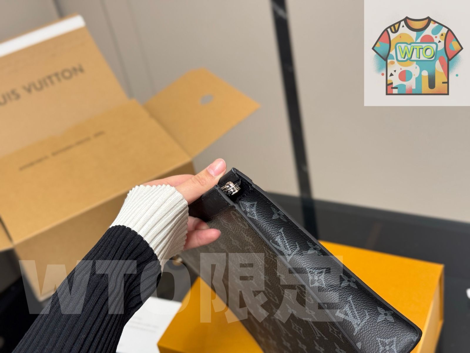  今日 Unisex LV ユニセックスルイ ヴィトン ハンドバッグ 三つ折り財布 折り財布