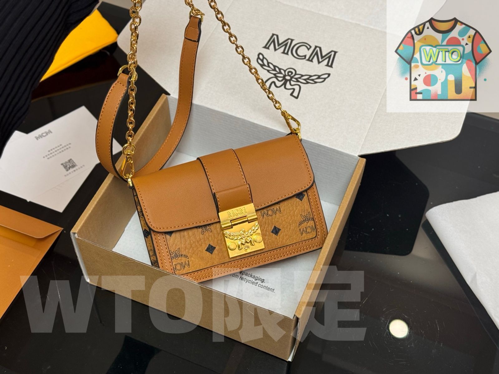 WTO通販 Stylish MCM スタイリッシュエムシーエム チェーンバッグ リプリカ-WTO輸入-UKR73