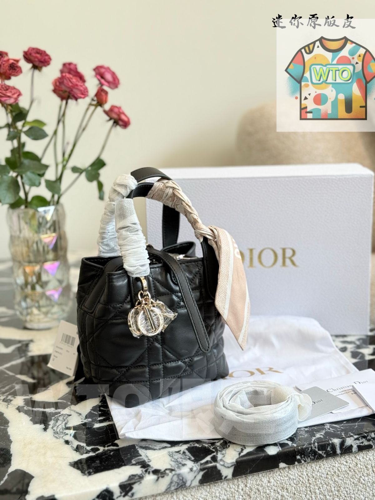 WTO通販 DIOR Mini Toujours Bag ディオール ミニ トゥジュール バッグ-WTO輸入-QJQ66