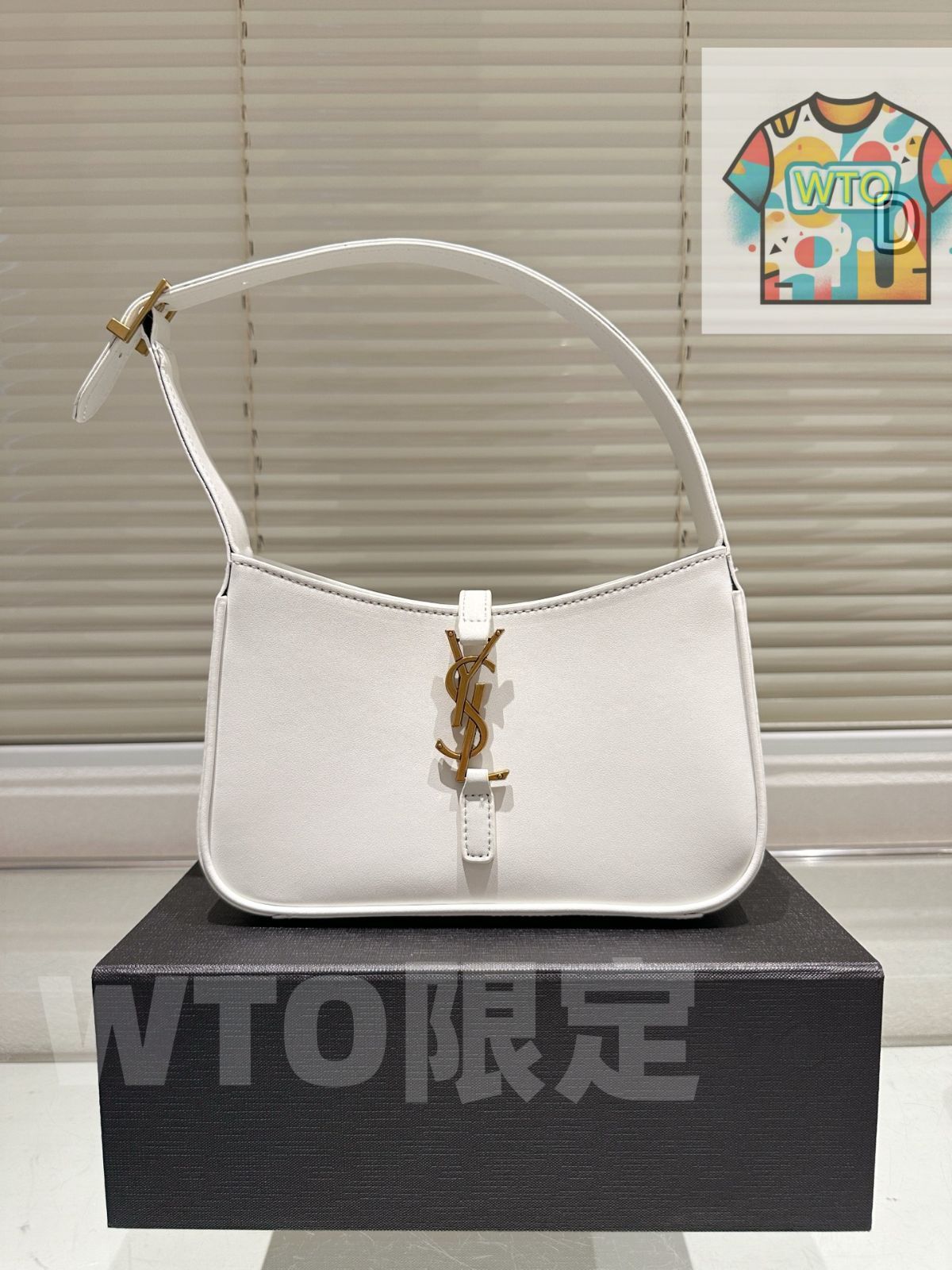 WTO通販 Cute YSL キュートイエスラン スムースレザー アリアンドバッグ-WTO輸入-KHG36