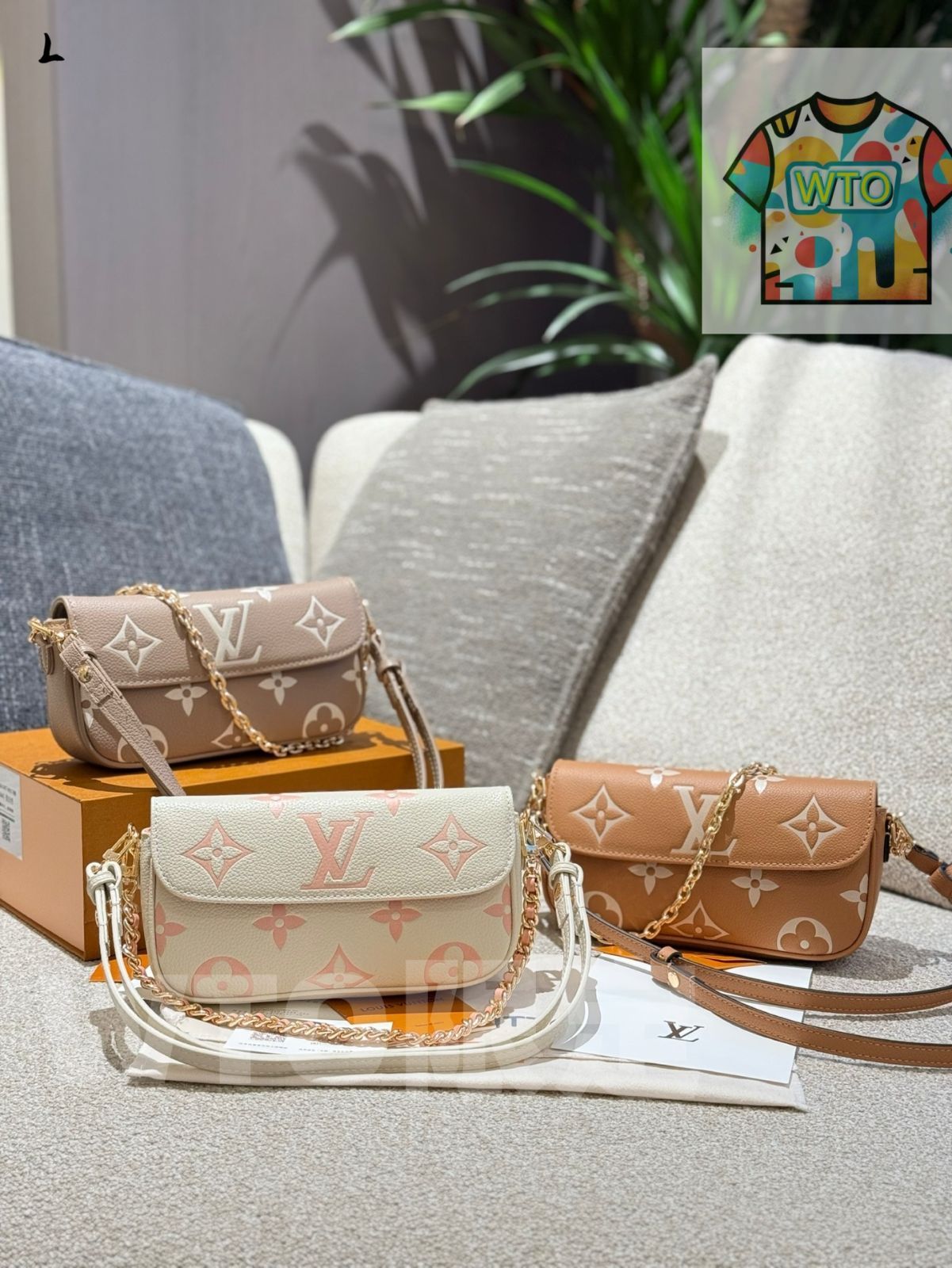 WTO通販 LV Wallet On Chain ルイ ヴィトン WOC モノグラム キャンバス クロスバッグ-WTO輸入-GMZ19