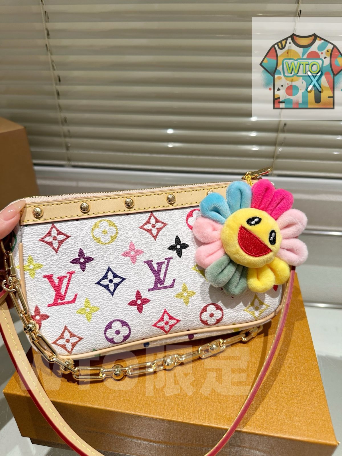 今日 LV x Takashi Murakami Pillow Bag ルイ ヴィトン 村上隆 ピロー バッグ-WTO輸入
