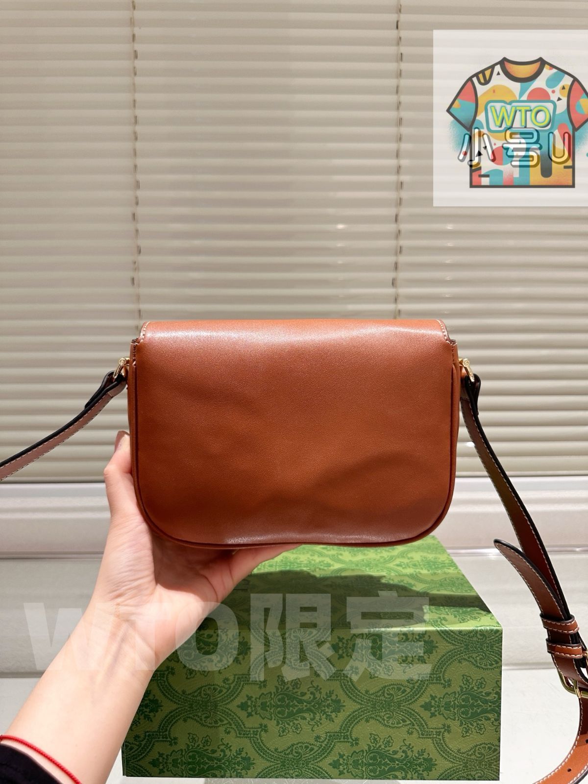 WTO通販 Gucci 1955 Mini Saddle Bag グッチ 1955 ミニサドルバッグ-WTO輸入-TBH73