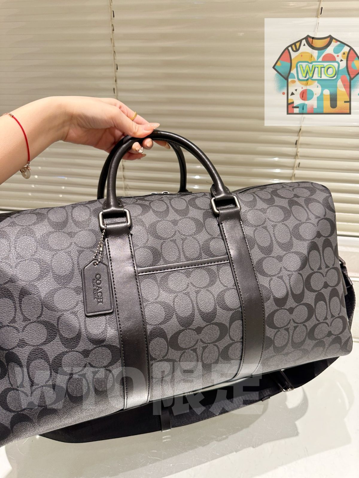 WTO通販 COACH Men s Travel Duffle Bag コーチ メンズ トラベル ダッフル バッグ-WTO輸入-FIK53
