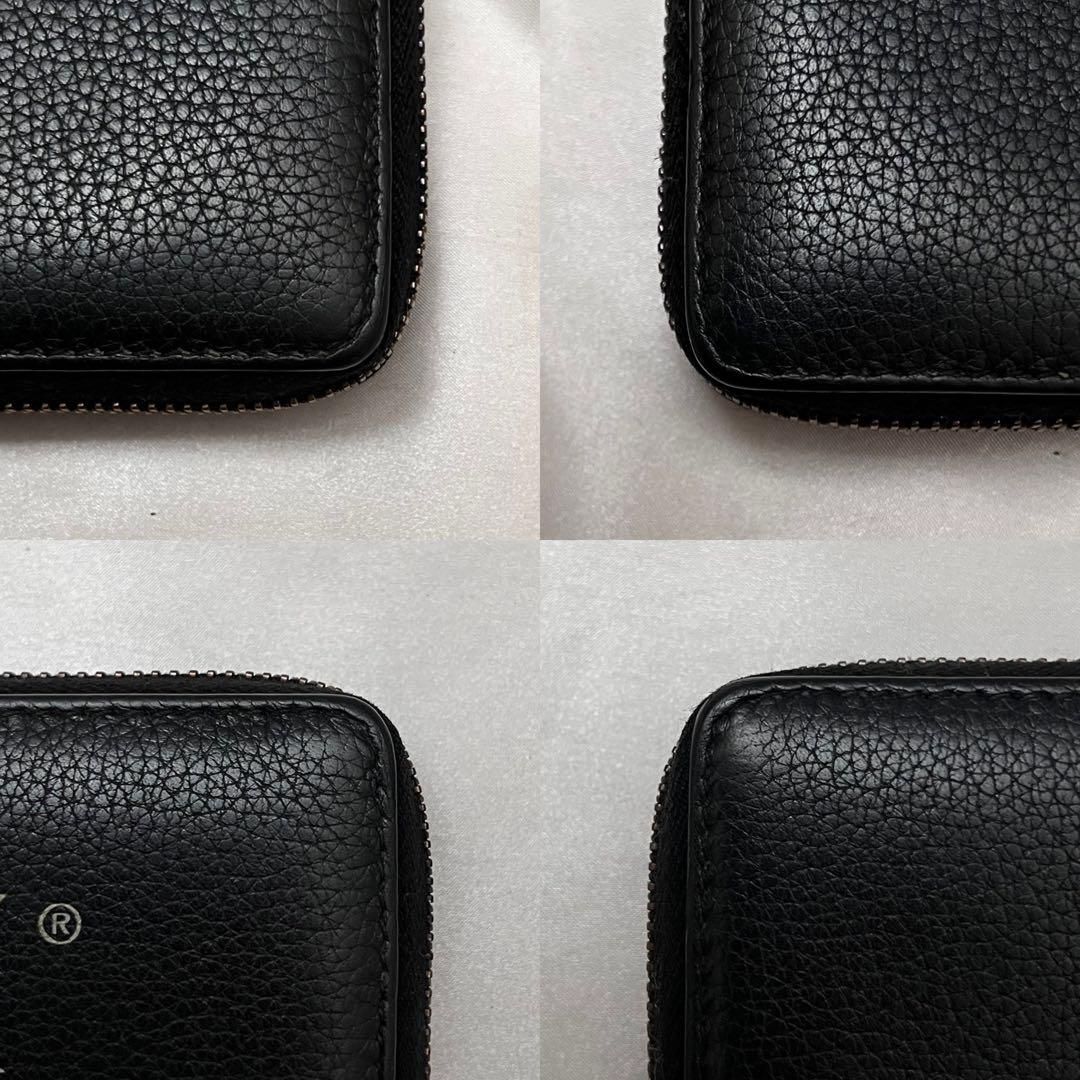 ◇極美品◇グッチ ヴィンテージロゴプリント長財布 ブラック 496317