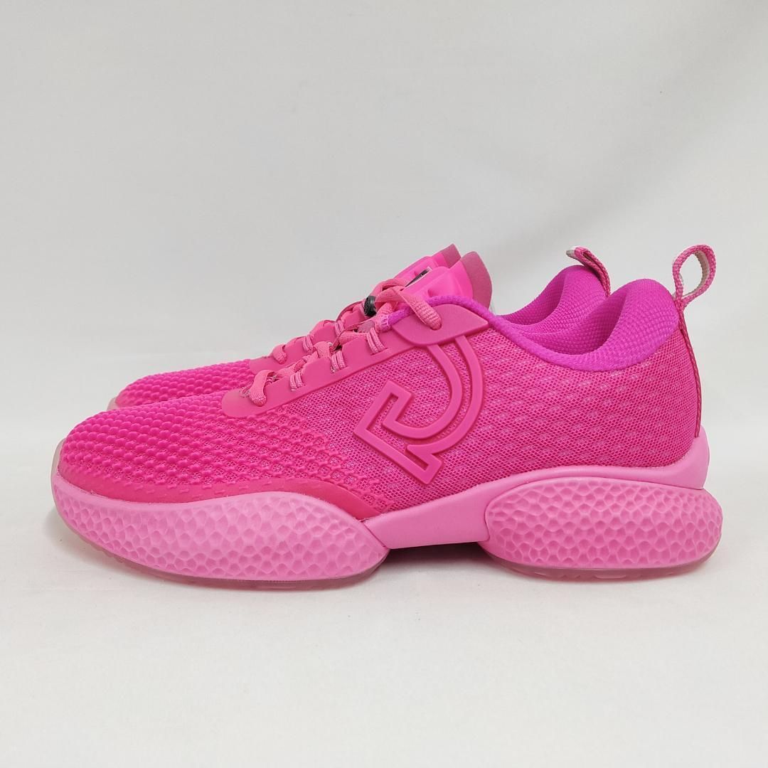 新品 未使用 ジーフォア QRT1ピッケル ゴルフシューズ ピンク 22.5cm
