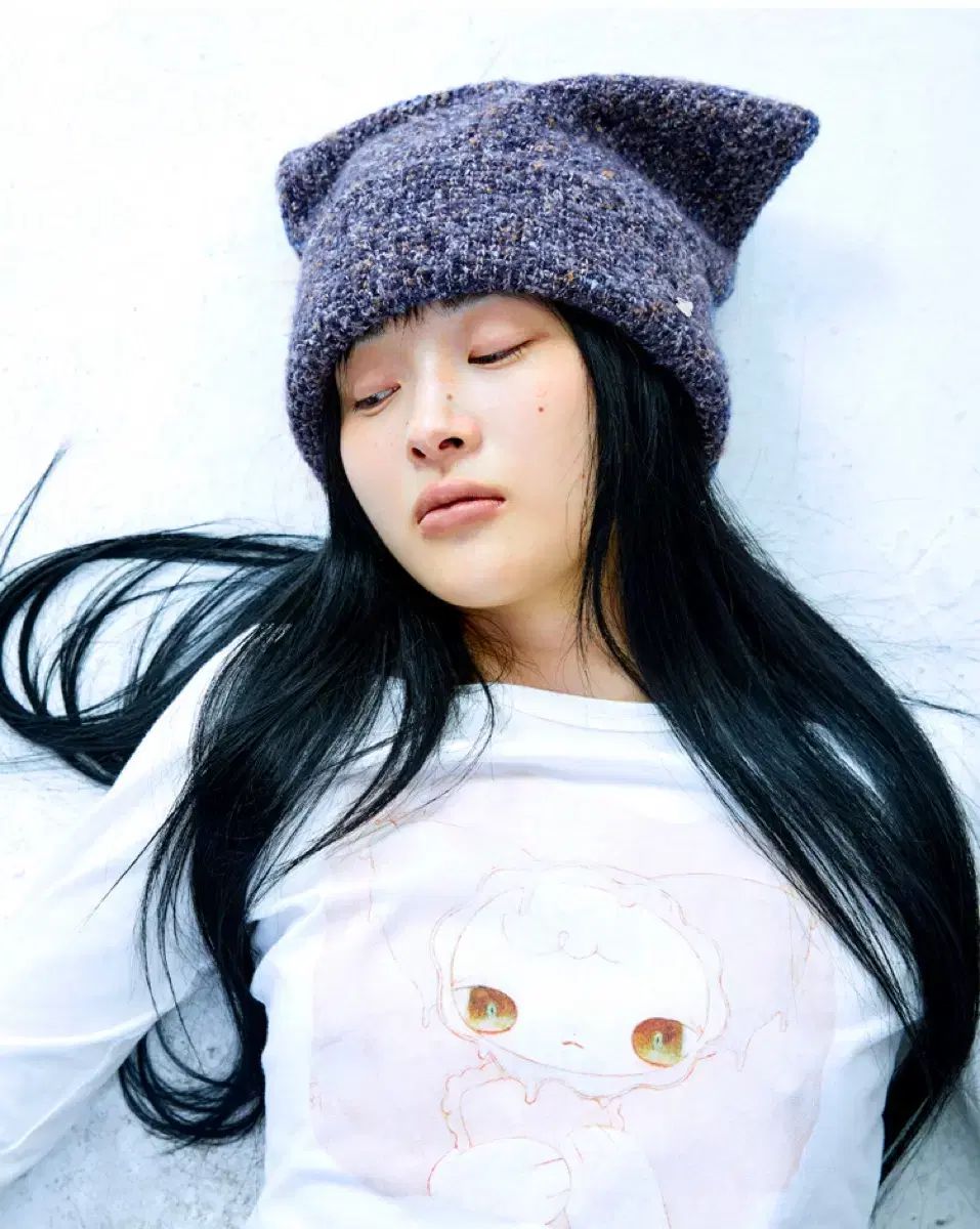 コイッセイオ キャット ビーニー グレー