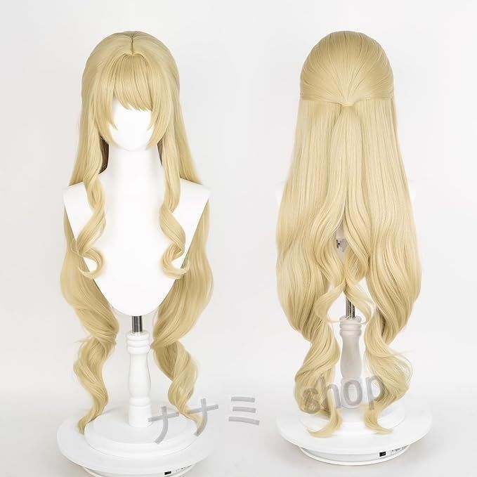 原神 ナヴィアのウィッグ コスプレ げんしん アクセサリー ウィッグ