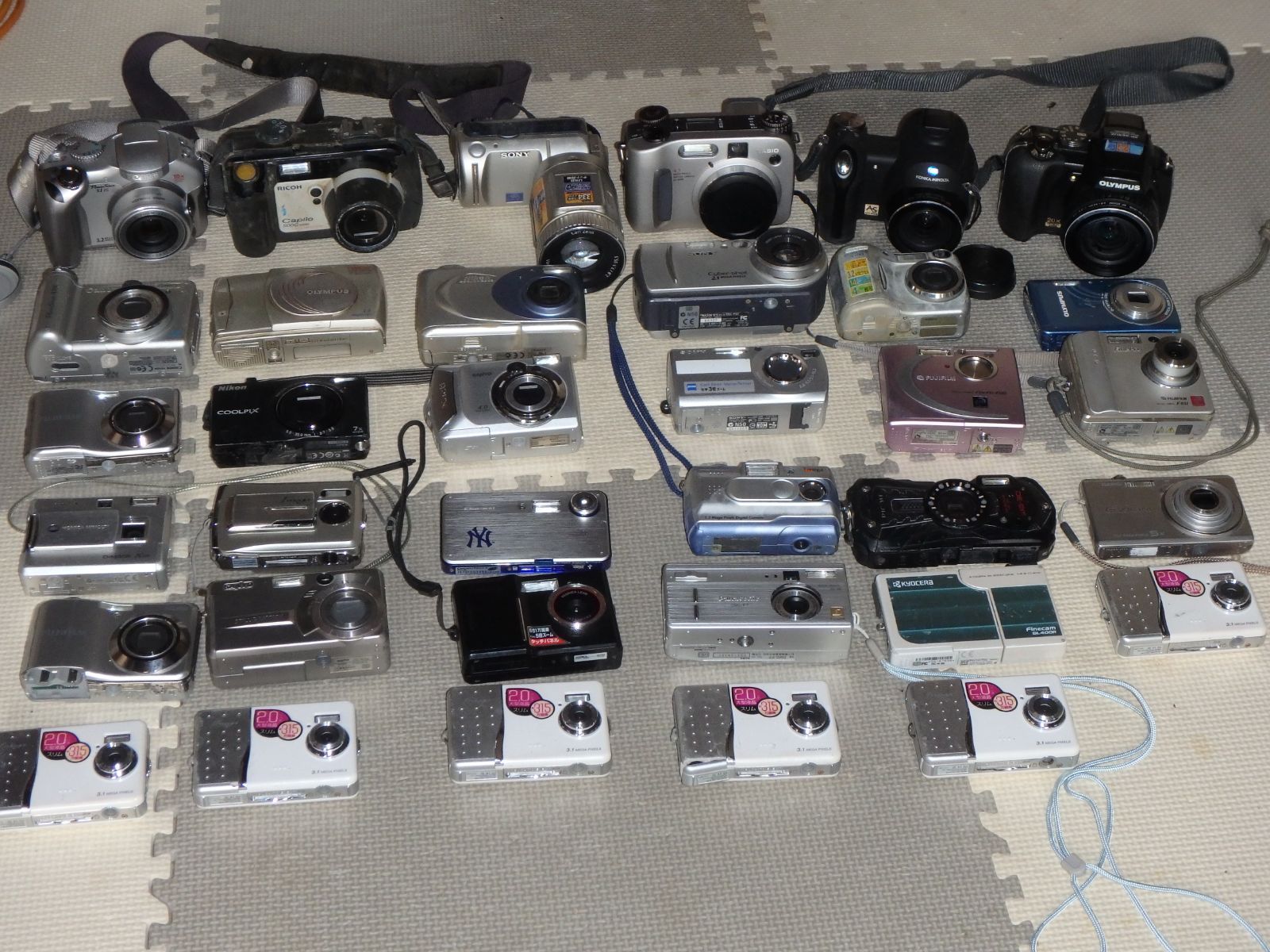 デジタルカメラ 35台 まとめ セット ジャンク