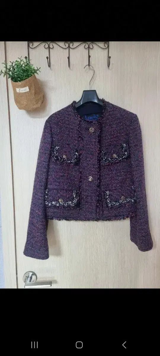 LUCKY CHOUETTE ツイードジャケット