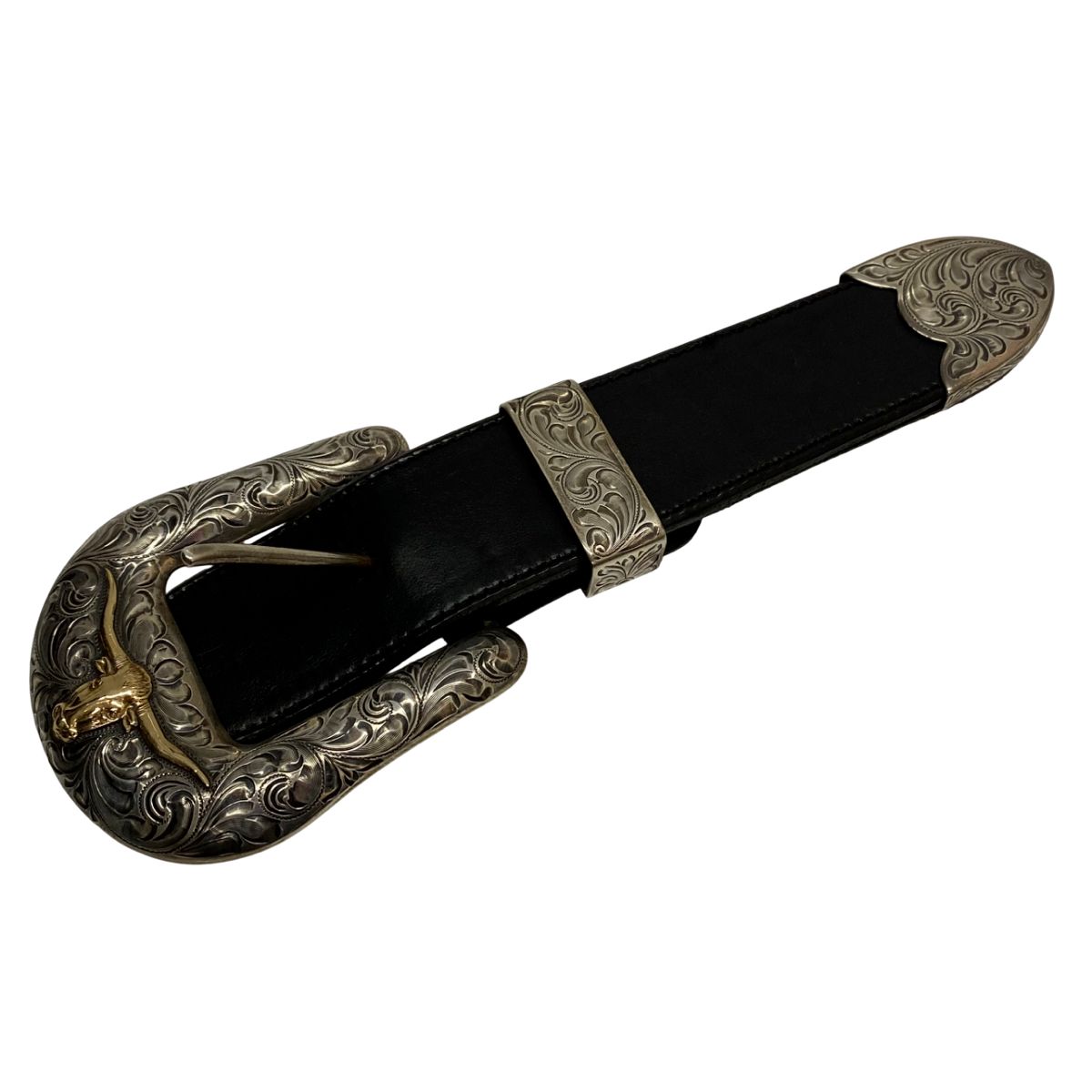 ボグト VOGT Buckle 3 piece 925 14 K ベルト サスペンダー バックル シルバー 201 goods 796 VB