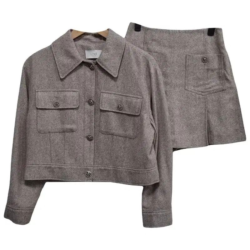 レディース55 LINE SHEON 22FW ジャケット スカート セット トップス ズボン