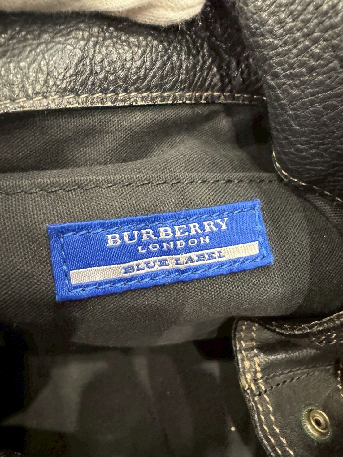  バーバリーブルーレーベル ハンドバッグ ツイード ハンドバッグ バッグ
