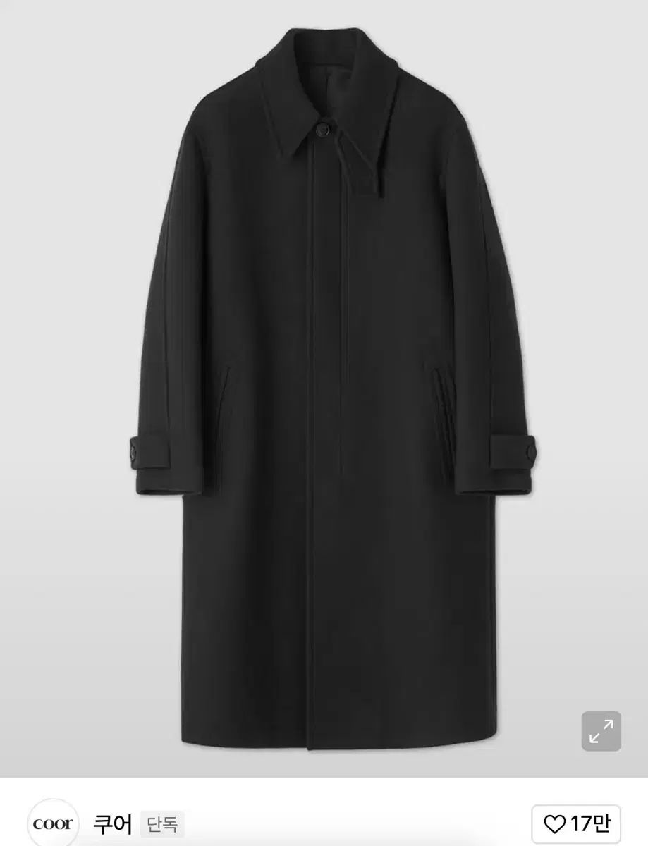 クアー MTR バルマカーン コート ブラック L サイズ