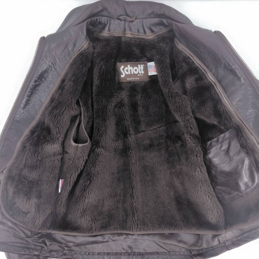 schott シングルライダースジャケット