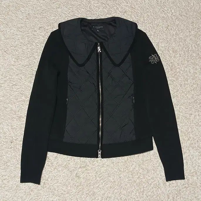 S セントルイス エンドリュー ウィメンズ BIG キルティング 防風 ジップアップ カーディガン