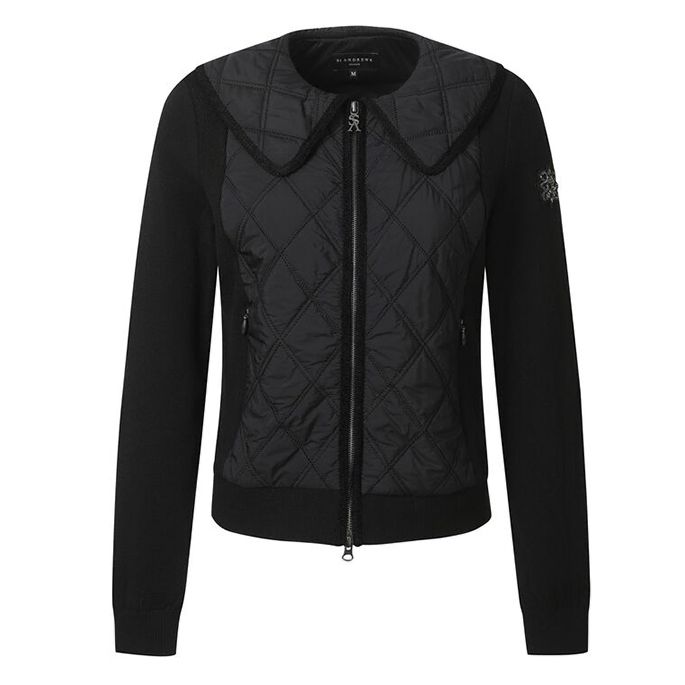 S セントルイス エンドリュー ウィメンズ BIG キルティング 防風 ジップアップ カーディガン