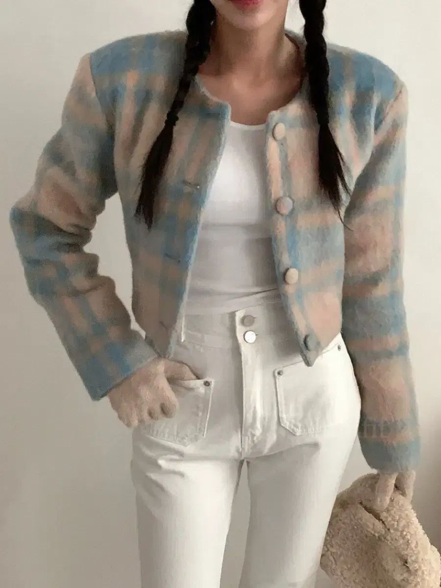 ジェイフィット ベリタ ハウンドトゥース CHECK ジャケット