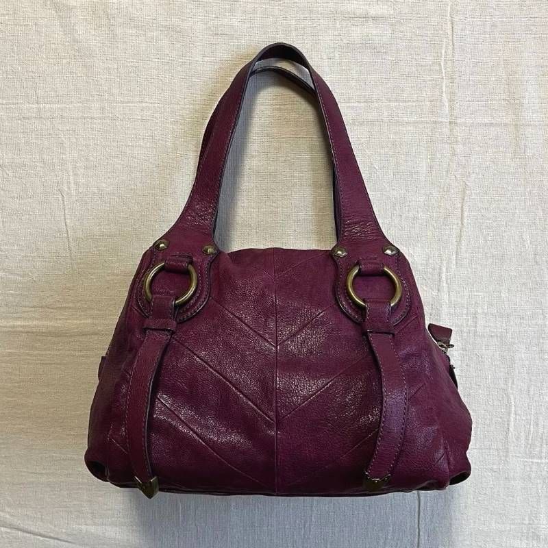 希少 archive ANNA SUI アナスイ パープル リアルレザー 本革