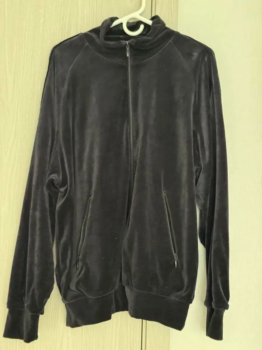 2 コモリ ベロア トラック ジャージジャケット ネイビー