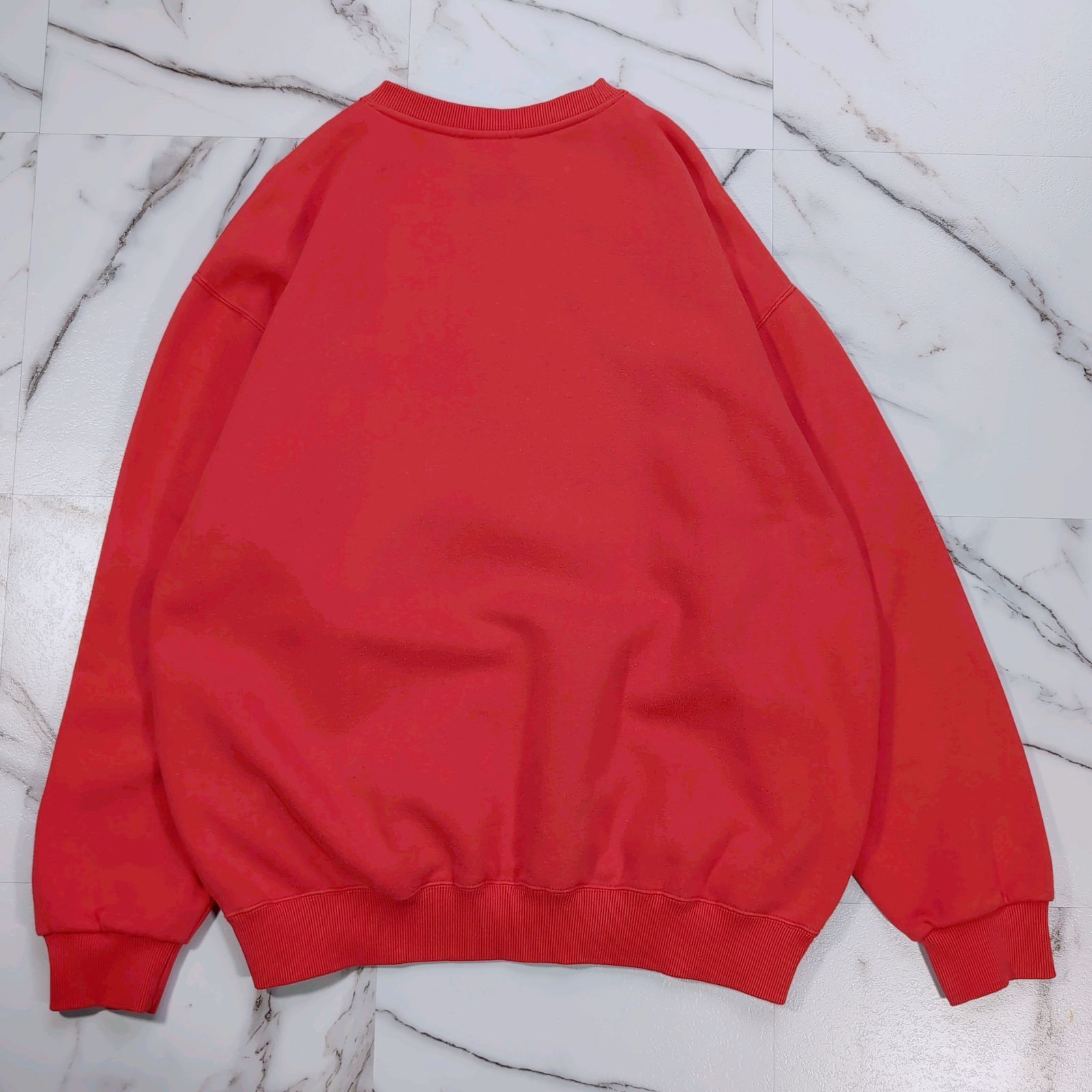 90s 紺タグ STUSSY サンフランシスコ店限定デザイン スウェット レッド 
