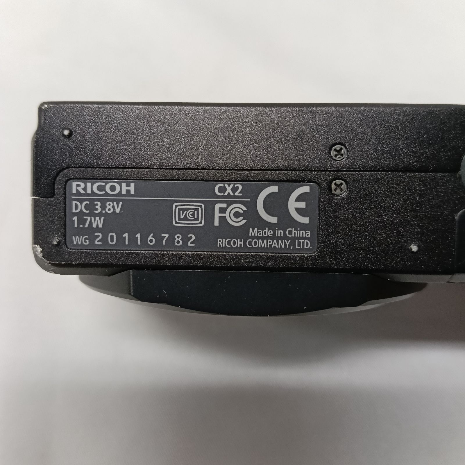 美品 RICOH CX2 (リコー シーエックス2) 訳あり品 - メルカリ