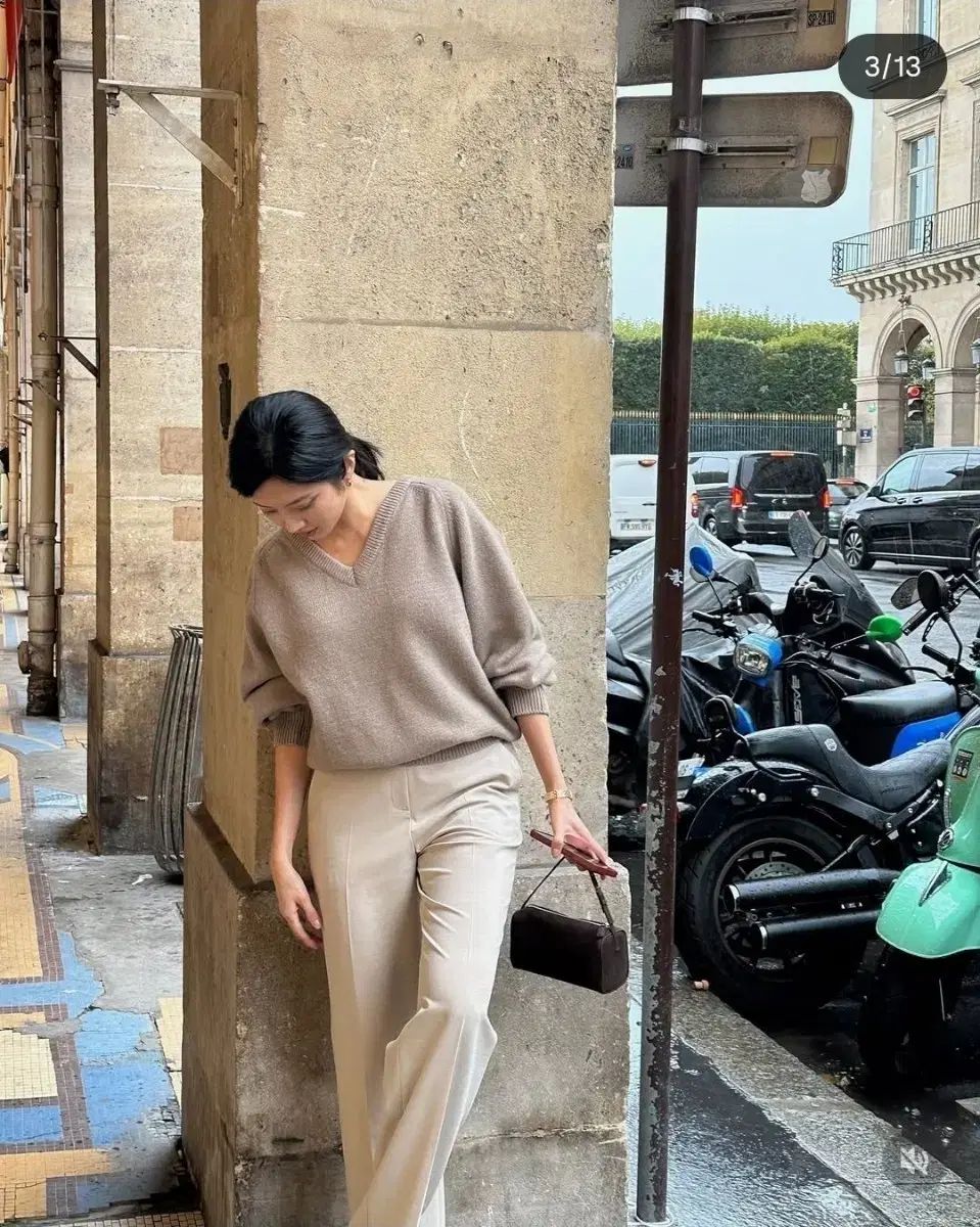 レティチェラ FW 起毛 ウールパンツ