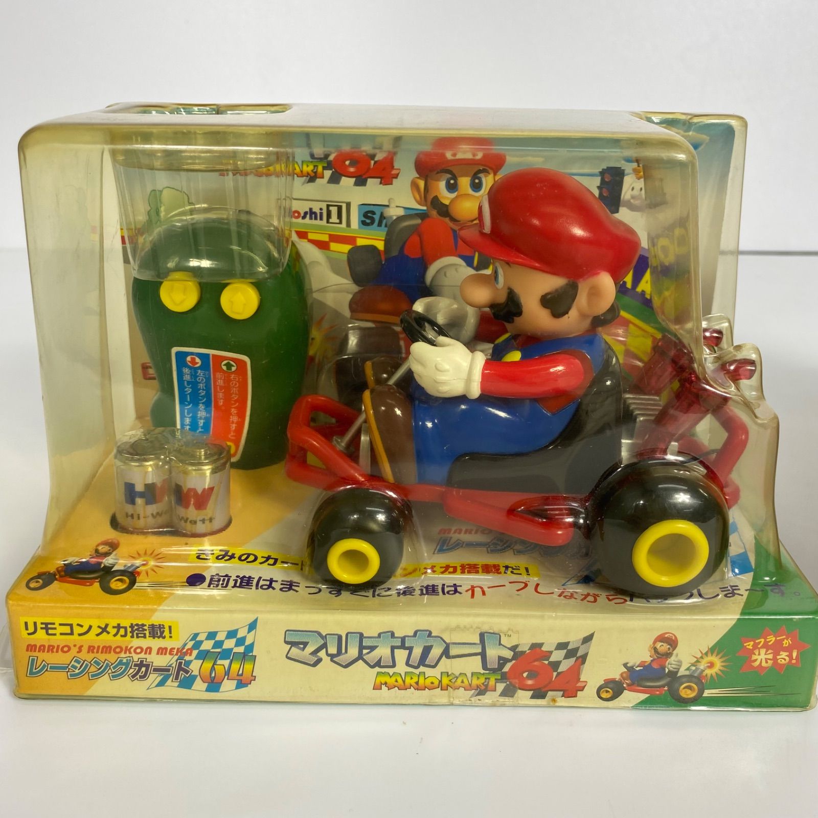新品未開封 2個セット マリオカート64 リモコンメカ レーシングカート