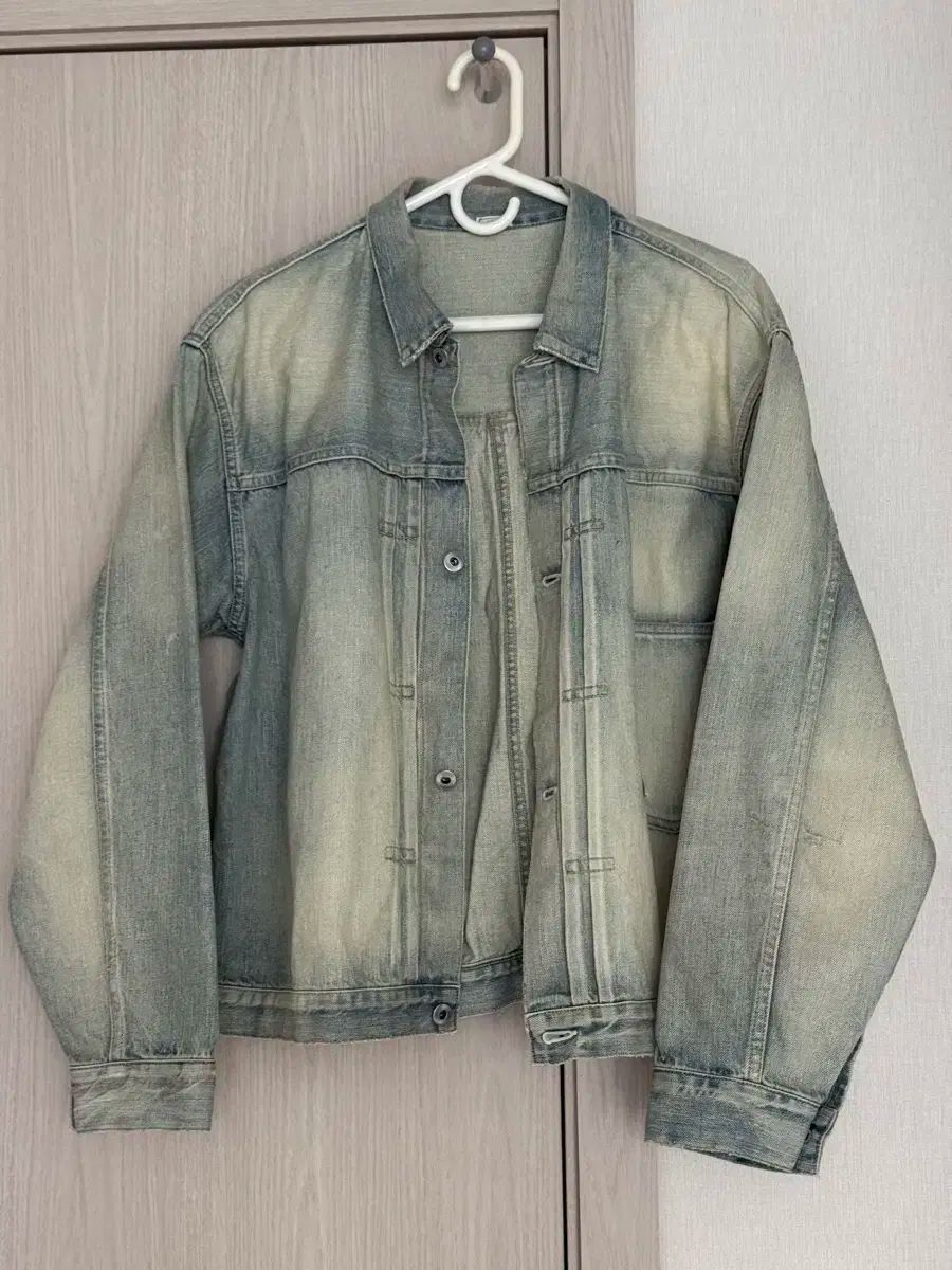 46 25ss アプレッセ 1st ブリーチ デニムジャケット
