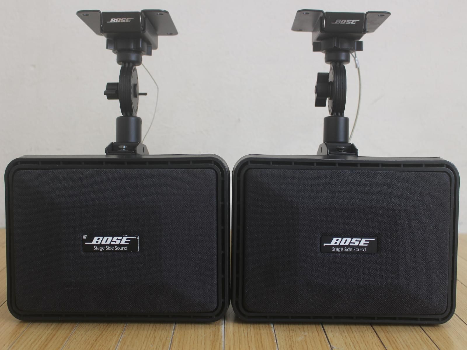 BOSE ボーズ スピーカー SSS-ISP ブラック 連番ペア 金具付