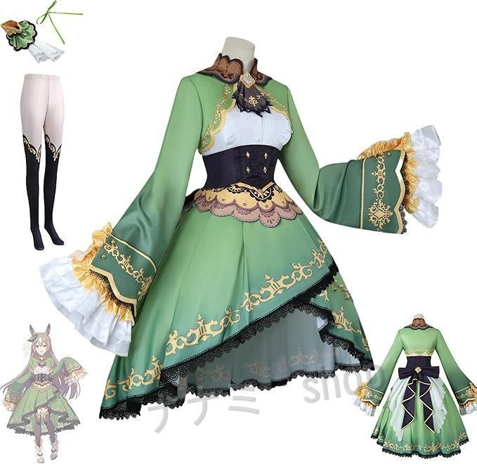 ウマ娘 サトノダイヤモンド コスプレ衣装 ワンピース 勝負服 イベント仮装 コスチューム 衣装 忘年会 コスプ