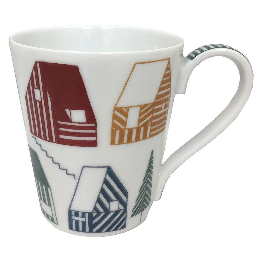 HERMES エルメス マグ カバン メゾン LES CABANES マグカップ 単品 食器 aq11831