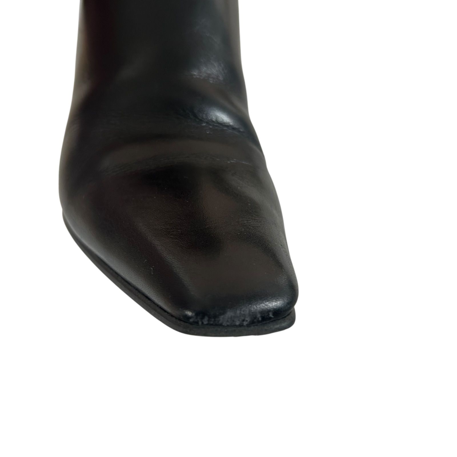 Z1606 GINZA Kanematsu 銀座かねまつ ショートブーツ ベルト付き