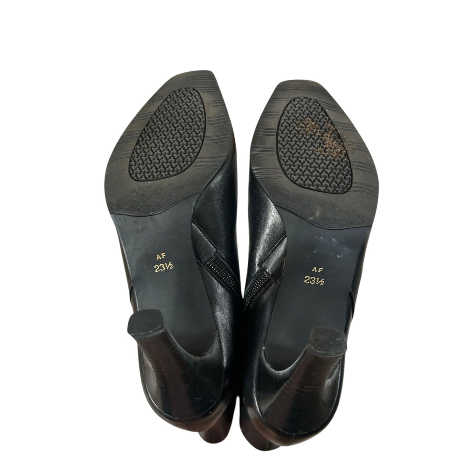 Z1606 GINZA Kanematsu 銀座かねまつ ショートブーツ ベルト付き