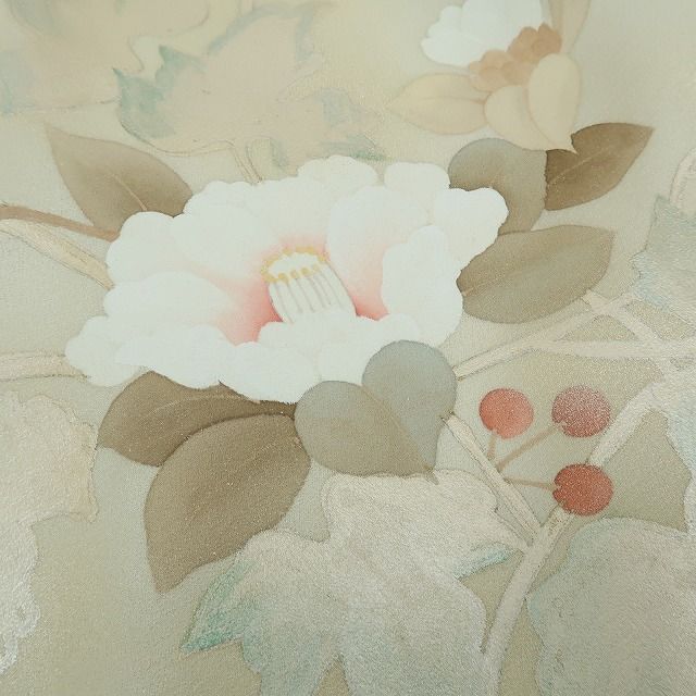 椿 手縫い仕立て